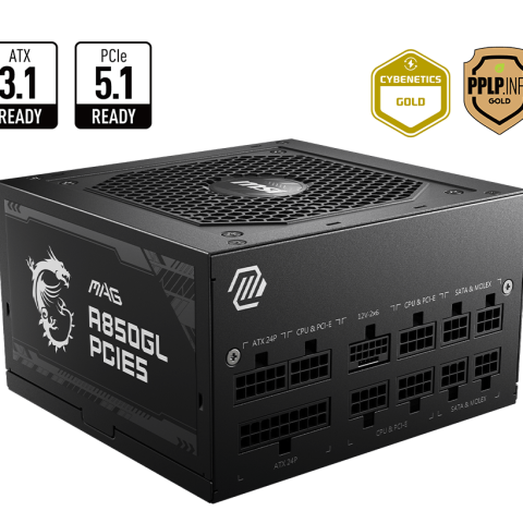 MSI MAG A850GL PCIE5 POWER SUPPLY - Zapcart Technology Qatar