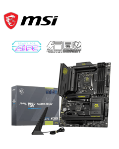 MSI MAG B860 Tomahawk WiFi Motherboard, ATX - Supports Intel Core Ultra Processors (Series 2), LGA 1851 - DDR5 Memory Boost 9200+ MT/s OC, 1 x PCIe 5.0 x16, 1 x M.2 Gen5, 5G LAN, Wi-Fi 7 - Zapcart Technology Qatar