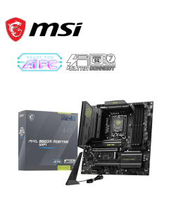 MSI MAG B860M Mortar WiFi Motherboard, mATX - Supports Intel Core Ultra Processors (Series 2), LGA 1851 - DDR5 Memory Boost 9200+ MT/s OC, 1 x PCIe 5.0 x16, 1 x M.2 Gen5, 5G LAN, Wi-Fi 7 - Zapcart Technology Qatar