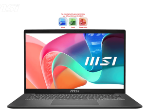 MSI MODERN 14 F13MG-881 14" FHD Platinum Gray (i5-1334U, 16GB D4, 512GB SSD, Intel Iris Xe, H&S, W11) - Zapcart Technology Qatar