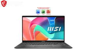 MSI Modern 15 F1MG-838 15.6" FHD Laptop Platinum Gray (Core 5 120U, 16GB, 512GB SSD, Intel, W11, H&S) - Zapcart Technology Qatar