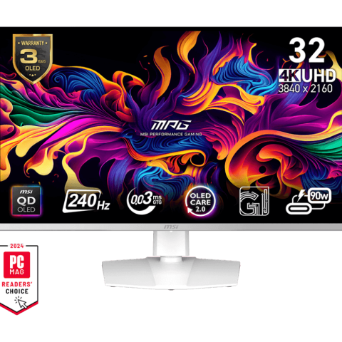 MSI MPG 321URXW QD-OLED (32Inch, 3840x2160 (UHD) QD-OLED panel, 240Hz, 0.03ms) - Zapcart Technology Qatar
