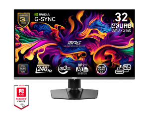 MSI MPG 322URX QD-OLED 31.5" Gaming Monitor (3840x2160 (UHD) QD-OLED, 240Hz refresh rate, 0.03ms(GtG)) - Zapcart Technology Qatar