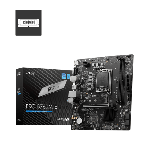 MSI PRO B760M-E DDR5 - Zapcart Technology Qatar