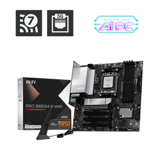 MSI PRO B850M-P WIFI Motherboard - Zapcart Technology Qatar