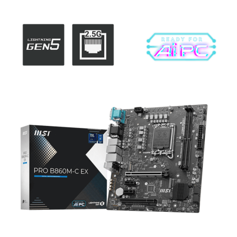 MSI PRO B860M-C EX Motherboard - Zapcart Technology Qatar