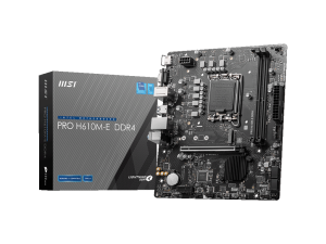 MSI PRO H610M-E DDR4 - Zapcart Technology Qatar