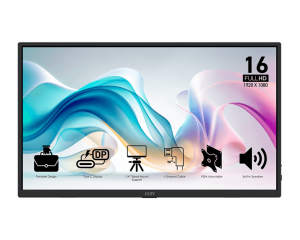 MSI PRO MP165 E6 15.6” FHD IPS Panel Portable Monitor - Zapcart Technology Qatar