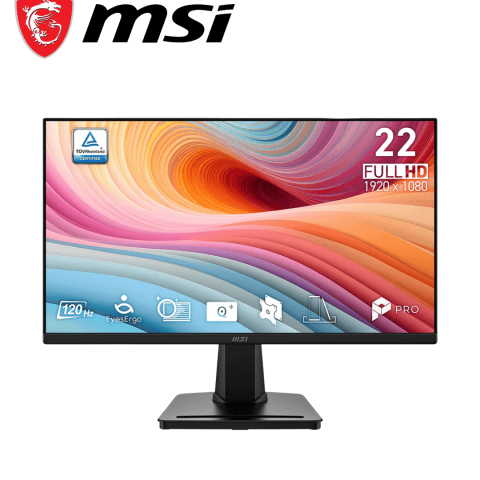 MSI PRO MP225 E12VL 21.45" 1920 x 1080 (FHD) 120Hz Business Productivity Monitor - Zapcart Technology Qatar