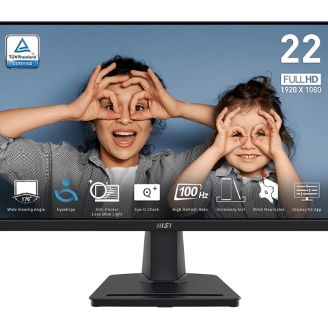 MSI PRO MP225V Business Productivity Monitors 21.45" FHD 100Hz 1ms - Zapcart Technology Qatar