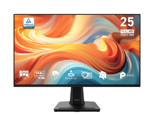 MSI PRO MP251 E14L 24.5" 1920 x 1080 (FHD) 144Hz Business Productivity Monitor - Zapcart Technology Qatar