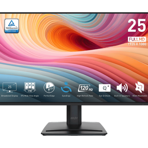 MSI PRO MP251 E2 24.5" Business Productivity Monitor - Zapcart Technology Qatar
