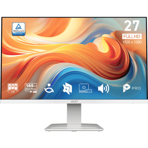 MSI PRO MP273 E14A 27" FHD 144Hz Business Productivity Monitor - Zapcart Technology Qatar