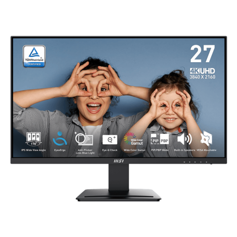 MSI PRO MP273U 27" 4K UHD Business Productivity Monitor - Zapcart Technology Qatar