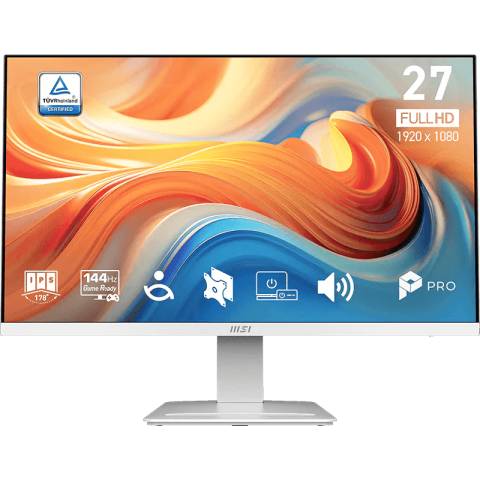MSI PRO MP273W E14A 27" FHD IPS 144Hz Business Productivity Monitor - Zapcart Technology Qatar