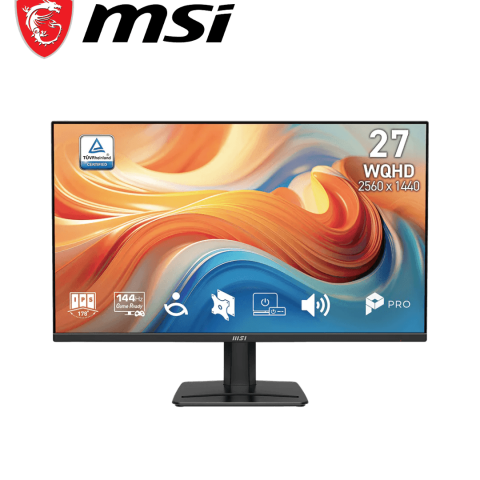 MSI PRO MP275Q E14 27" IPS WQHD 144Hz Business Productivity Monitor - Zapcart Technology Qatar