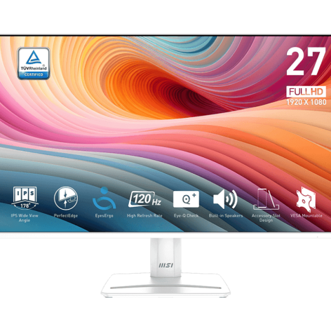 MSI PRO MP275W E2 27" FHD Business Productivity Monitor - Zapcart Technology Qatar