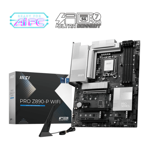MSI PRO Z890-P WIFI INTEL LGA1851 MOTHERBOARD - Zapcart Technology Qatar