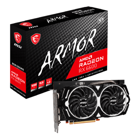 MSI Radeon RX 6600 ARMOR 8G V1 - Zapcart Technology Qatar