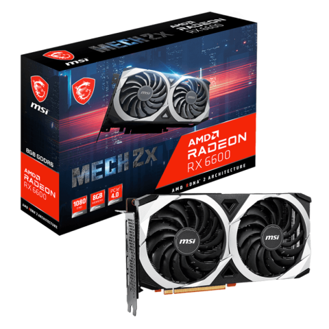 MSI Radeon RX 6600 MECH 2X 8G - Zapcart Technology Qatar