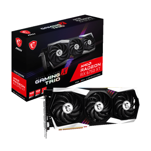 MSI Radeon RX 6750 XT GAMING X TRIO 12G - Zapcart Technology Qatar