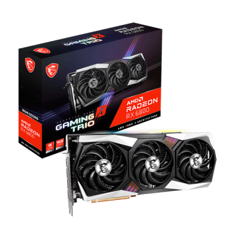 MSI Radeon RX 6800 GAMING X TRIO 16G - Zapcart Technology Qatar