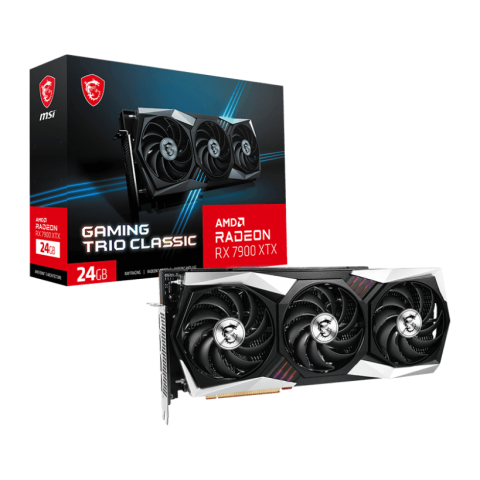 MSI Radeon RX7900 XTX GAMING TRIO CLASSIC 24G - Zapcart Technology Qatar