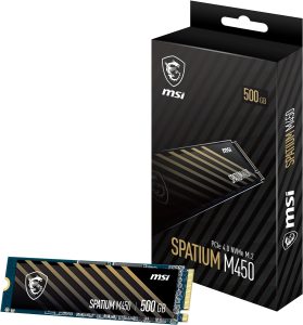 MSI SPATIUM M450 PCIe 4.0 NVMe M.2 - 500GB - Zapcart Technology Qatar