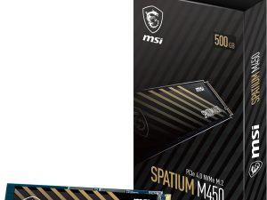MSI SPATIUM M450 PCIe 4.0 NVMe M.2 - 500GB - Zapcart Technology Qatar