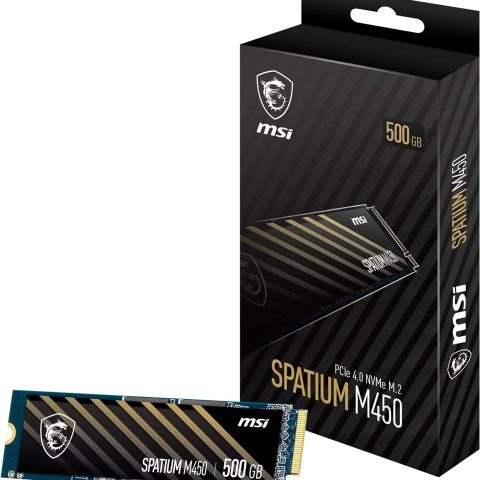 MSI SPATIUM M450 PCIe 4.0 NVMe M.2 - 500GB - Zapcart Technology Qatar