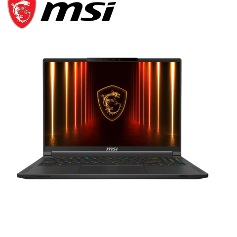 MSI Stealth A16 AI+ A3XWHG-039 16'' QHD+ Gaming Laptop (Ryzen AI 9 HX 370, 32GB, 2TB SSD, RTX5070Ti 12GB, W11) - Zapcart Technology Qatar
