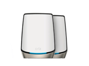 NETGEAR AX6000 Mesh WiFi System (RBK862S) Orbi White Series Tri-Band WiFi 6 Mesh System - Zapcart Technology Qatar