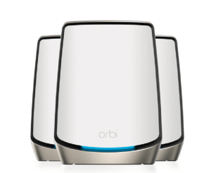 NETGEAR AX6000 Mesh WiFi System (RBK863S) Orbi White Series Tri-Band WiFi 6 Mesh System - Zapcart Technology Qatar
