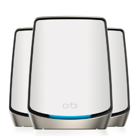 NETGEAR AX6000 Mesh WiFi System (RBK863S) Orbi White Series Tri-Band WiFi 6 Mesh System - Zapcart Technology Qatar
