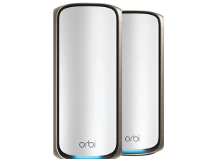 NETGEAR BE27000 Mesh WiFi System (RBE972S) Orbi Series Quad-Band WiFi 7 Mesh System 2 Pack | White Edition - Zapcart Technology Qatar