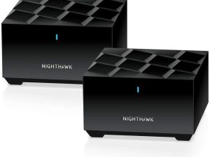 NETGEAR Nighthawk Whole Home Mesh WiFi 6 System (MK62) - AX1800 router with 1 satellite extender, coverage up to 3,000 sq. ft. and 25+ devices - Zapcart Technology Qatar