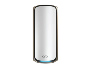 NETGEAR Orbi 970 Series Quad-Band WiFi 7 Mesh Add-on Satellite BE27000 (RBE970) | White Edition - Zapcart Technology Qatar