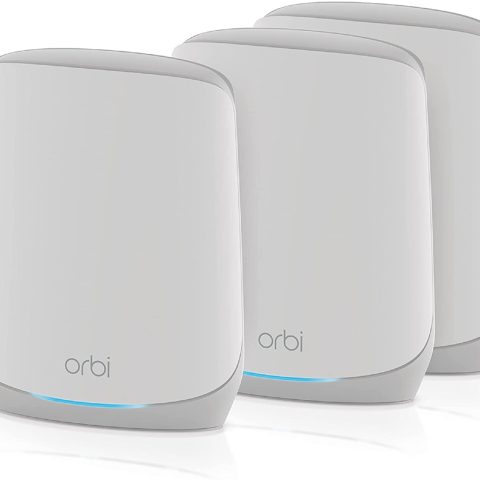 NETGEAR ORBI RBK763S 5.4GBPS TRIBAND 3-PACK WIFI 6 MESH SYSTEM WITH 1-YEAR ARMOR - Zapcart Technology Qatar