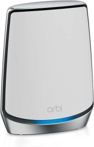 NETGEAR Orbi Whole Home Tri-band Mesh WiFi 6 Add-on Satellite (RBS850) – Works with Your Orbi WiFi 6 System Adds up to 2,500 sq. ft. Coverage AX6000 (Up to 6Gbps) - Zapcart Technology Qatar