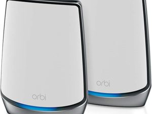 NETGEAR Orbi Whole Home Tri-band Mesh WiFi 6 System (RBK852) – Router with 1 Satellite Extender | Coverage up to 5,000 sq. ft., 100 Devices | AX6000 (Up to 6Gbps) - Zapcart Technology Qatar