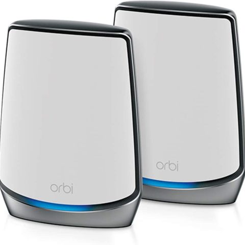 NETGEAR Orbi Whole Home Tri-band Mesh WiFi 6 System (RBK852) – Router with 1 Satellite Extender | Coverage up to 5,000 sq. ft., 100 Devices | AX6000 (Up to 6Gbps) - Zapcart Technology Qatar