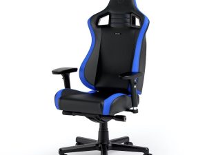 noblechairs EPIC Compact Gaming Chair - Black/Carbon/Blue - Zapcart Technology Qatar