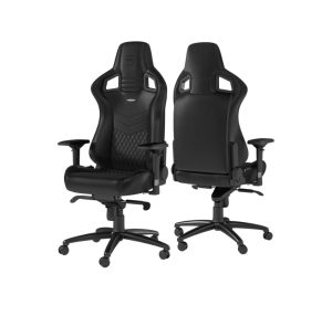 Noblechairs EPIC Gaming Chair - Genuine Leather BLACK - Zapcart Technology Qatar