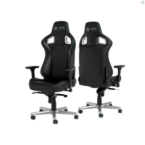Noblechairs EPIC Gaming Chair - Mercedes-AMG Petronas Motorsport Edition - Zapcart Technology Qatar