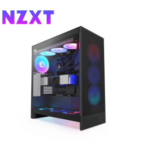 NZXT H7 Flow (2024) RGB Mid-Tower Case - Black - Zapcart Technology Qatar