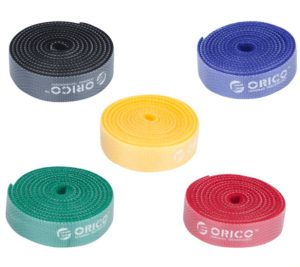 ORICO 1M Reusable & Dividable Hook and Loop Cable Ties - Zapcart Technology Qatar