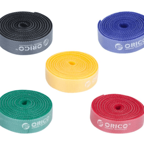 ORICO 1M Reusable & Dividable Hook and Loop Cable Ties - Zapcart Technology Qatar