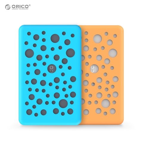 ORICO 2.5" Aluminium USB3.0 External SATA HDD Enclosure with Silicone Cover - Zapcart Technology Qatar