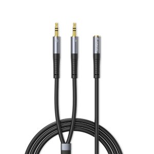 ORICO 3.5mm Microphone & Audio Male to Female 3.5mm Input for Headset/Earphone with Mic - Zapcart Technology Qatar