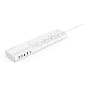 ORICO 4 AC Outlet Surge Protector with 5 USB Charging Port - Zapcart Technology Qatar